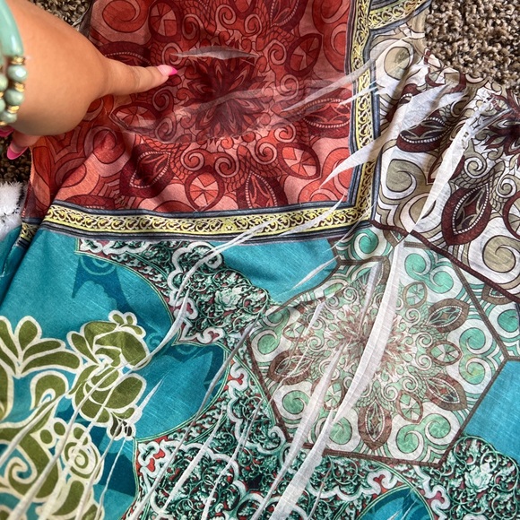 boho multicolored top by energé 🧡 - Picture 7 of 11